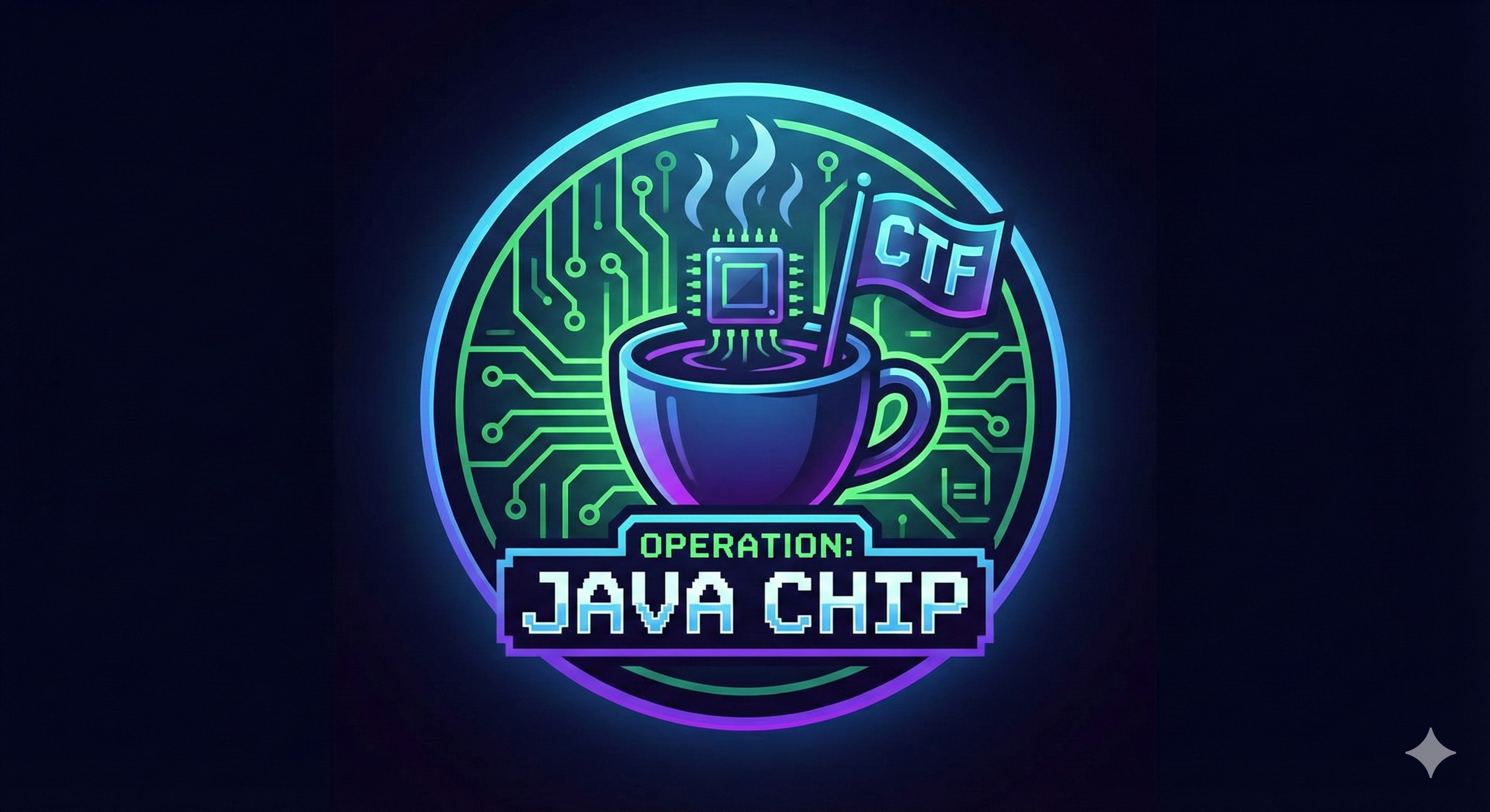 Operation Java Chip Logo